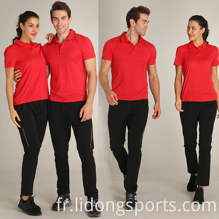 Lidong Custom Logo Company Uniformes Shirts de travail respirant pour femmes